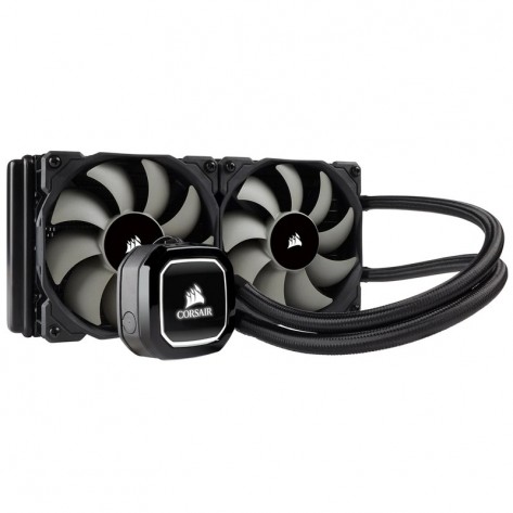 Water Cooler para CPU Corsair Hydro H100x CW-9060040-WW - 2x Fans 120mm - Intel / AMD