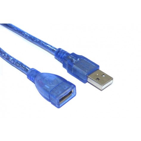 Cabo Extensor USB A (macho) para A (fêmea) 2.0 Blindado - 15 metros