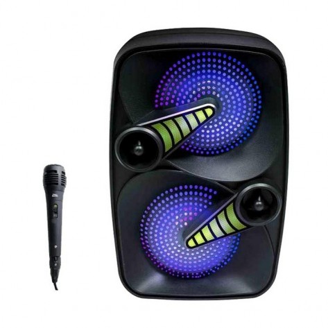 Caixa de Som Ativa Pro Bass Smash - 60W RMS - Bluetooth / USB / SD Card - Com Microfone