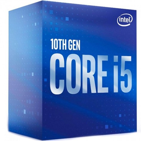 Processador Intel Core i5-10400F BX8070110400F - Comet Lake, Cache 12MB, 2.9GHz (4.3GHz Max Turbo), Sem Vídeo - LGA 1200