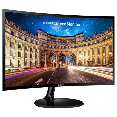 Monitor 24'' Samsung Curvo VA LED LC24F390F - Full HD - FreeSync - Entrada para Headphone