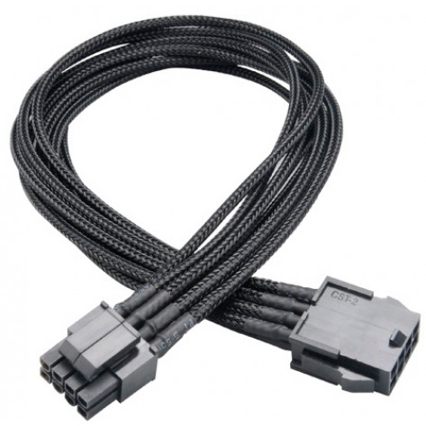 Cabo Extensor de Energia Akasa FLEXA P8 ATX 12V 8 pinos (4 + 4 pinos) 40cm