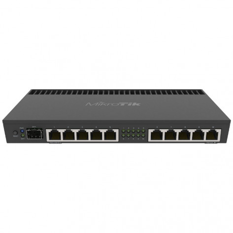 Roteador Mikrotik RB4011iGS+RM - 10 Portas 10/100/1000 + 1 Porta SFP+