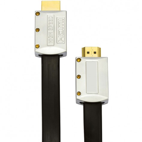 Cabo HDMI 2.0 FLAT Desmontável - 4K Ultra HD 3D - 15 metros