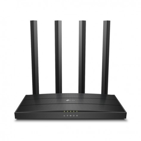 Roteador Wireless TP-Link Archer C6 - Gigabit MU-MIMO - AC1200 Dual Band - 300Mbps (2.4GHz) / 867Mbps (5GHz)