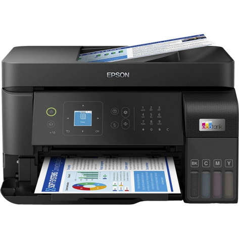 Multifuncional Epson EcoTank L5590 - Tanque de Tinta, Impressão Colorida - Impressão, Digitalização e Cópia - USB, Ethernet e Wireless