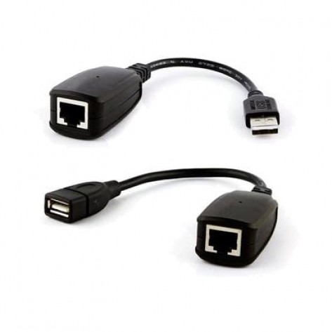 Cabo Extensor USB Via Cabo de Rede RJ45 - Empire LT-255 (2930)