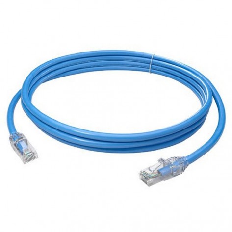 Patch Cord SohoPlus 35104004 - CAT.5e - T568A/B - Azul Claro - 2,5 Metros