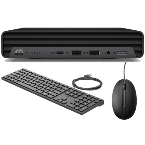 Computador HP ProDesk 400 G6 Mini 1Y6E0LA#AK4 - i3-10100T - 8GB DDR4 - 256GB SSD - Windows 10 PRO