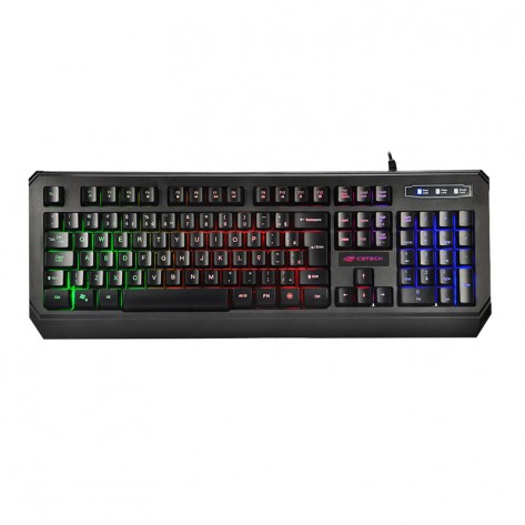 Teclado C3 Tech KG-50 - Gamer com Iluminação - Anti-ghosting