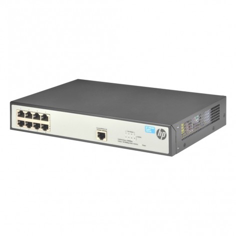 Switch HP V1620-8G JG912A - 8 Portas 10/100/1000 Mbps