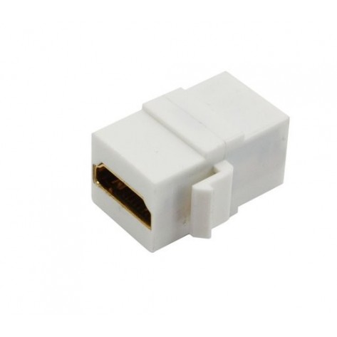 Adaptador HDMI Fêmea x HDMI Fêmea padrão Keystone
