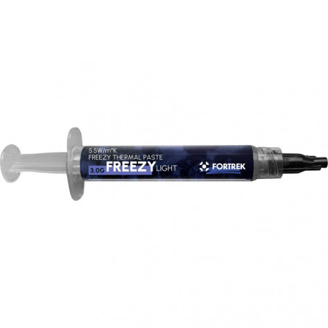Pasta Térmica Fortrek Freezy Light - Seringa 3g - 5,5W/MK