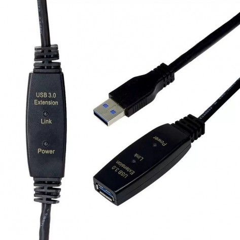 Cabo Extensor USB 3.0 Ativo - 10 Metros