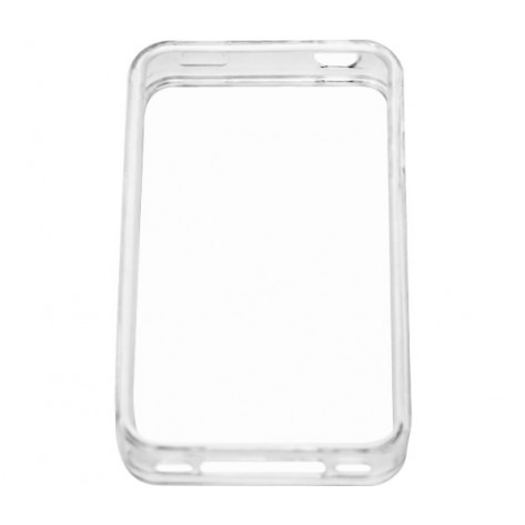 Bumper para iPhone 4 Geonav IPH4-BUMT - Protetora de PU - Transparente