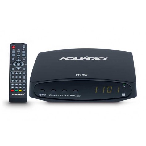 Conversor e Gravador Digital Full HD - Aquario DTV 7000