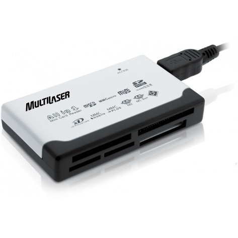 Leitor de cartão Externo Multilaser AC076 - USB