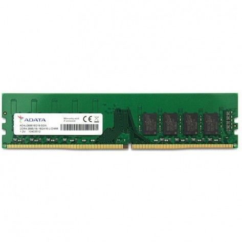 Memória Adata AD4U266616G19-SGN - 16GB DDR4 - 2666MHz (PC4-21300) - UDIMM