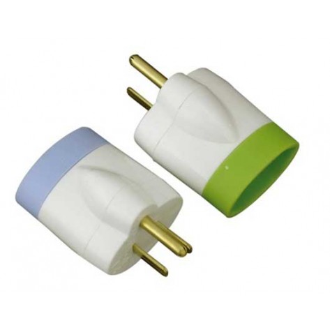 Adaptador Universal de Tomadas NBR 14136 para 2P+T - Novo para o antigo