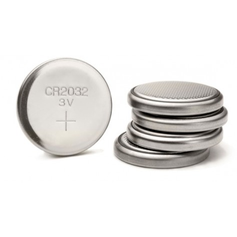 Bateria Lithium para Placa Mãe CR2032 3v - Cartela com 5 Unidades