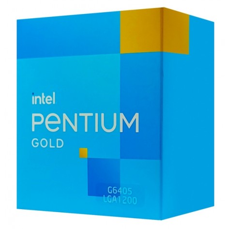 Processador Intel Pentium Gold G6405 BX80701G6405 - Cache 4MB, 4.10 GHz, Gráficos UHD 610 - LGA 1200