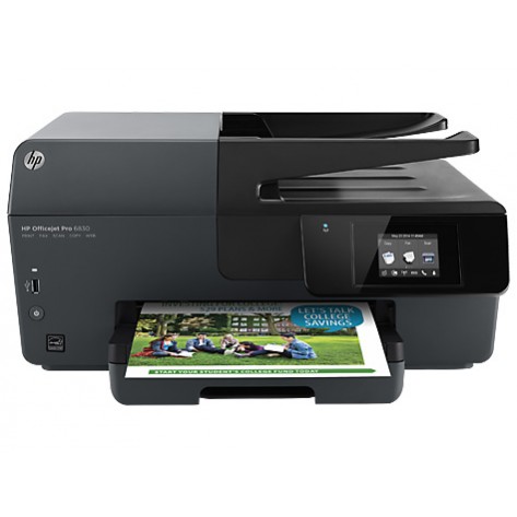 Multifuncional HP Jato de Tinta Officejet Pro 6830 - Impressão, Cópia, digitalização e fax - Wireless