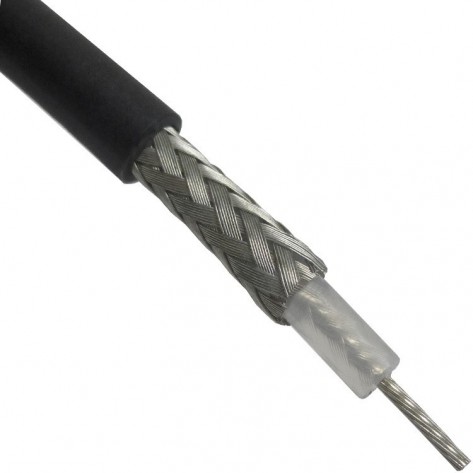 Cabo Coaxial 50 OHMS RG58 KMP - 90% Malha