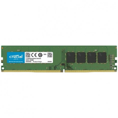 Memória Crucial CT8G4DFRA32A - 8GB DDR4 - 3200MHz (PC4-25600) - UDIMM
