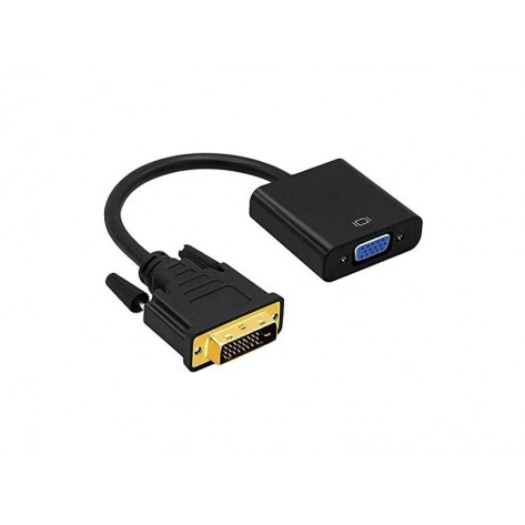 Adaptador Conversor DVI-D Macho para VGA Fêmea