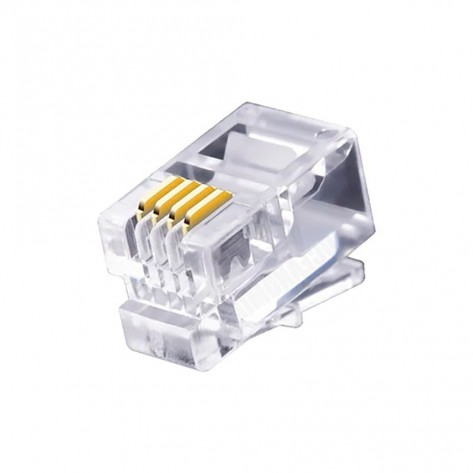 Conector RJ09 Macho 4x4 CXR - Unidade
