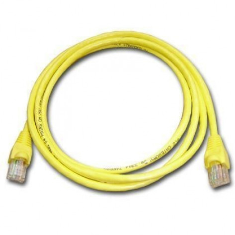 Patch Cord Seclan CY-5128-CAT6-2.5M-YL - Cat.6 - Amarelo - 2,5 Metros