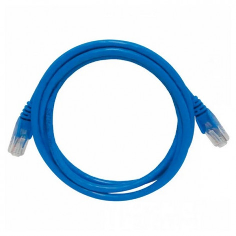 Patch Cord Seclan CY-5128-CAT5E-2.5M-BL - Cat.5e - Azul - 2,5 Metros