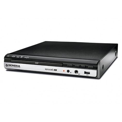 DVD Player Mondial D-15 - Entrada USB, Função Karaokê