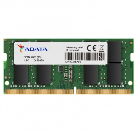 Memória para Notebook 16GB DDR4 Adata AD4S2666316G19-S - 2666MHz (PC4-21300) - SODIMM
