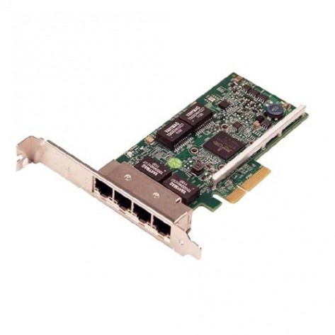 Placa de Rede Dell Broadcom 5719 540-BBGX - PCI-Express - Quad Port RJ-45 1Gbps