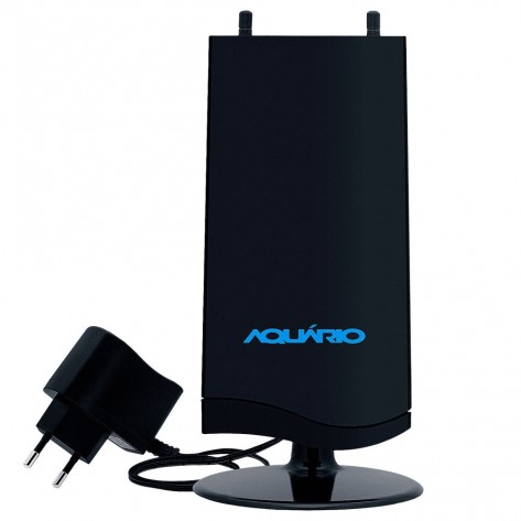 Antena Digital Amplificada VHF/UHF/FM/HDTV - Aquario DTV-4600
