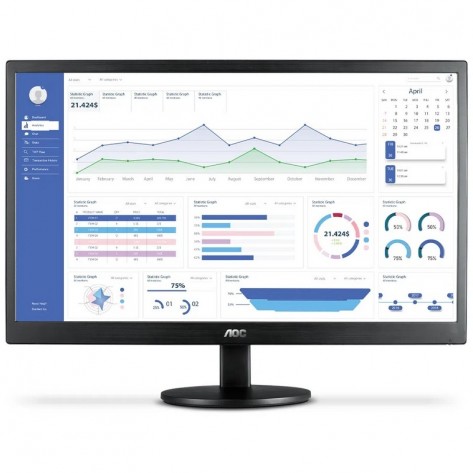 Monitor 21.5'' LED AOC E2270SWHEN - 1920 x 1080, 60Hz, 5ms