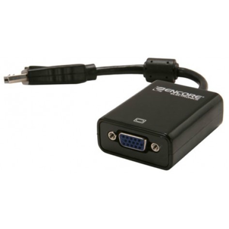 Adaptador DisplayPort para VGA Fêmea
