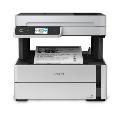 Multifuncional Epson EcoTank M3170 - Tanque de Tinta Monocromática - Impressão, Digitalização, Cópia e Fax - USB, Ethernet e Wireless