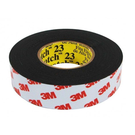 Fita Isolante Scotch 23 Autofusão 3M - 19mm x 2 metros