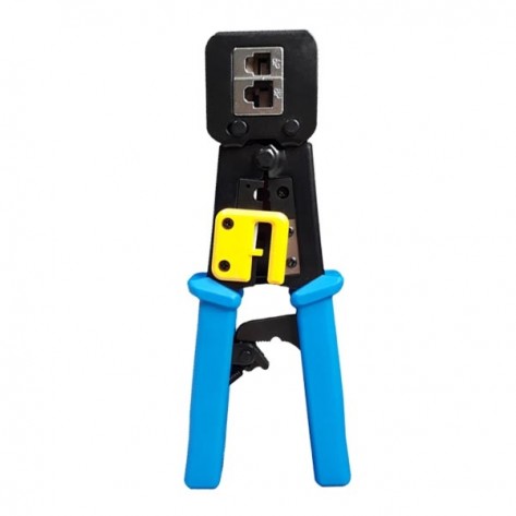 Alicate de Crimpar Cabos RJ45 Tipo EZ CXR - Com Catraca
