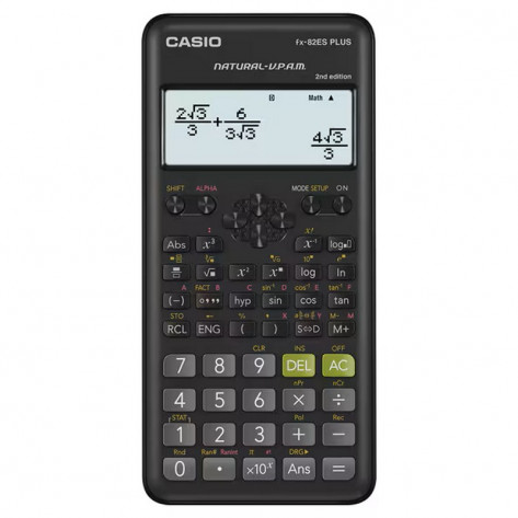 Calculadora Científica Casio fx-82 ES PLUS-2 - 252 Funções
