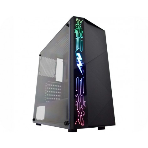 Gabinete K-Mex Gamer CG-11A8 Raiden Preto - Sem Fonte