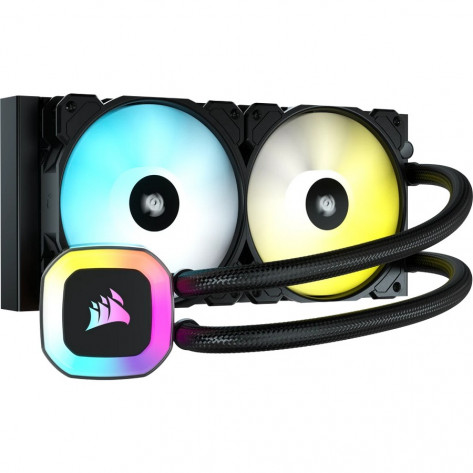 Water Cooler para CPU Corsair H100 RGB CW-9060053-WW - 240mm - Intel / AMD