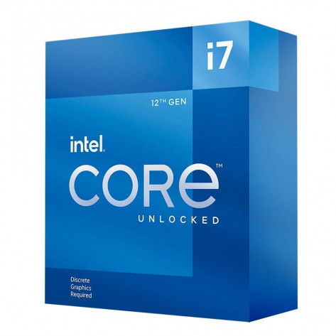 Processador Intel Core i7-12700KF BX8071512700KF - Cache 25MB, 3.60 GHz (5.00 GHz Max Turbo), Unlocked - LGA 1700