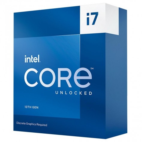 Processador Intel Core i7-13700KF BX8071513700KF - Cache 30MB, 3.40 GHz (5.40 GHz Max Turbo), Unlocked - LGA 1700
