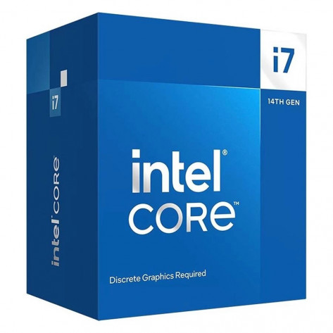 Processador Intel Core i7-14700F BX8071514700F - Cache 33MB, 2.10 GHz (5.40 GHz Max Turbo), Sem Vídeo - LGA 1700