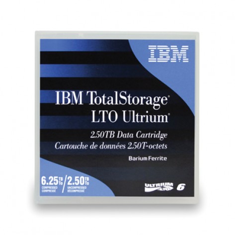 Cartucho de Dados IBM TotalStorage LTO Ultrium 6 - 2.5TB/6.25TB