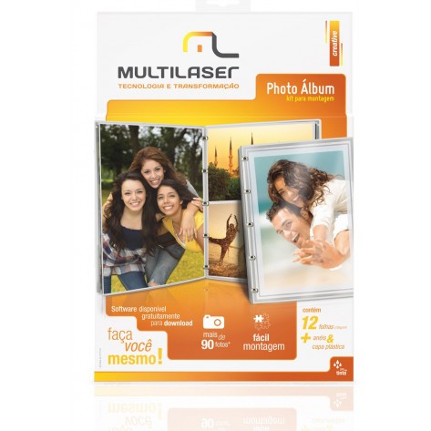 Kit para Montagem Photo Álbum Multilaser PE032