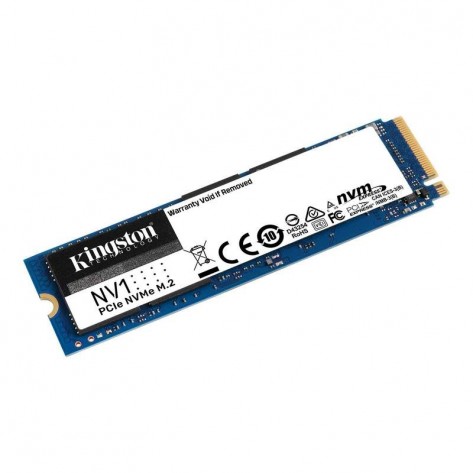SSD M.2 2280 NVMe NV1 500GB Kingston SNVS/500G - Gravações 1700 MB/s - Leituras 2100 MB/s